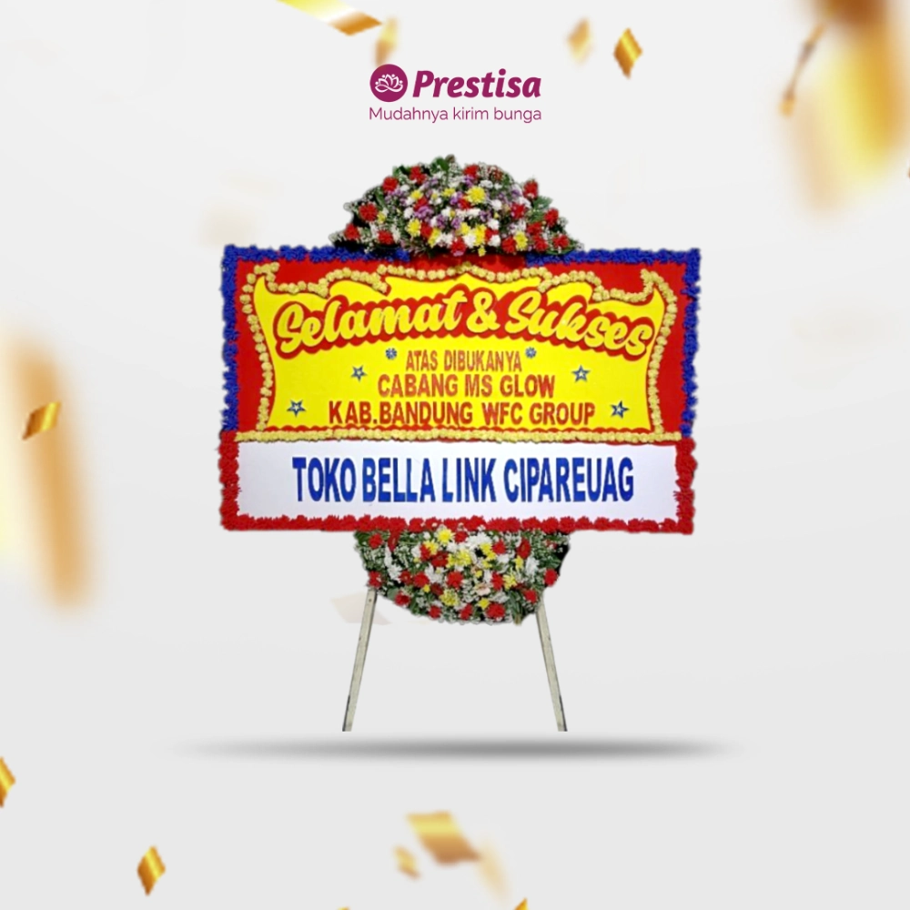 Karangan Bunga Papan - Congratulation - Bandung - KBM - 003