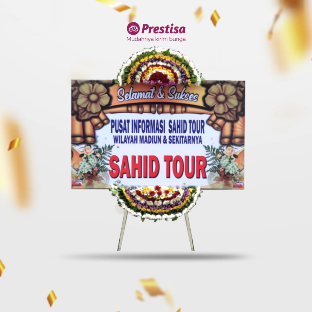 Karangan Bunga Papan - Congratulation - Madiun - KBM - 001