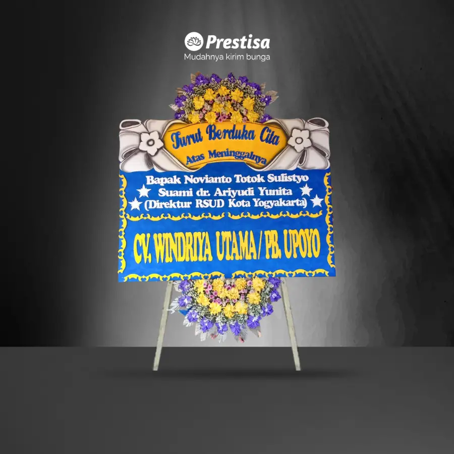 KARANGAN BUNGA PAPAN – DUKACITA – YOGYAKARTA – 005