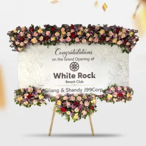 Karangan Bunga Papan – Congratulation – Bali – 12