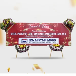 Karangan Bunga Papan – Congratulation – Bali – 13