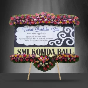 Karangan Bunga Papan – Duka Cita – Bali – 12
