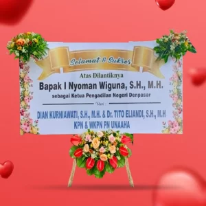 Karangan Bunga Papan – Wedding – Bali – 8