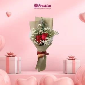 Karangan Bunga Bouquet - Valentine - Indonesia - 004