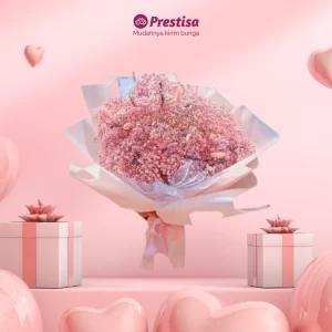 Karangan Bunga Bouquet - Valentine - Indonesia - 018