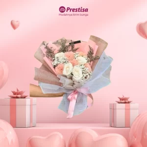 Karangan Bunga Bouquet - Valentine - Indonesia - 011