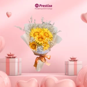 Karangan Bunga Bouquet - Valentine - Indonesia - 012