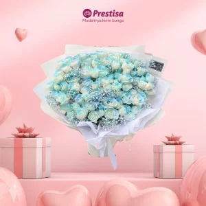 Karangan Bunga Bouquet - Valentine - Indonesia - 024