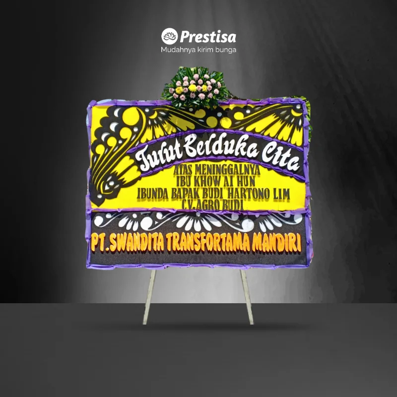 KARANGAN BUNGA PAPAN – DUKACITA – BANJARBARU – KBM – 011