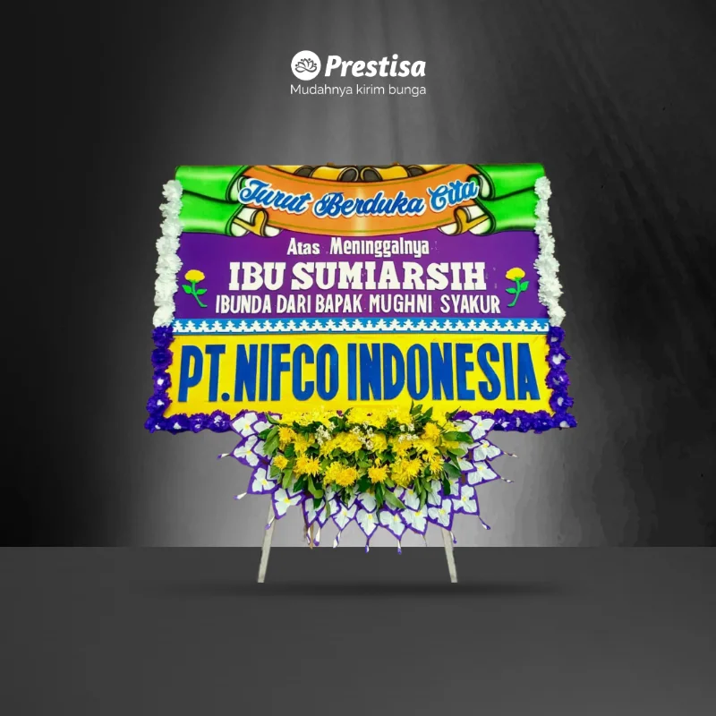 KARANGAN BUNGA PAPAN – DUKACITA – SURAKARTA – KBM – 007