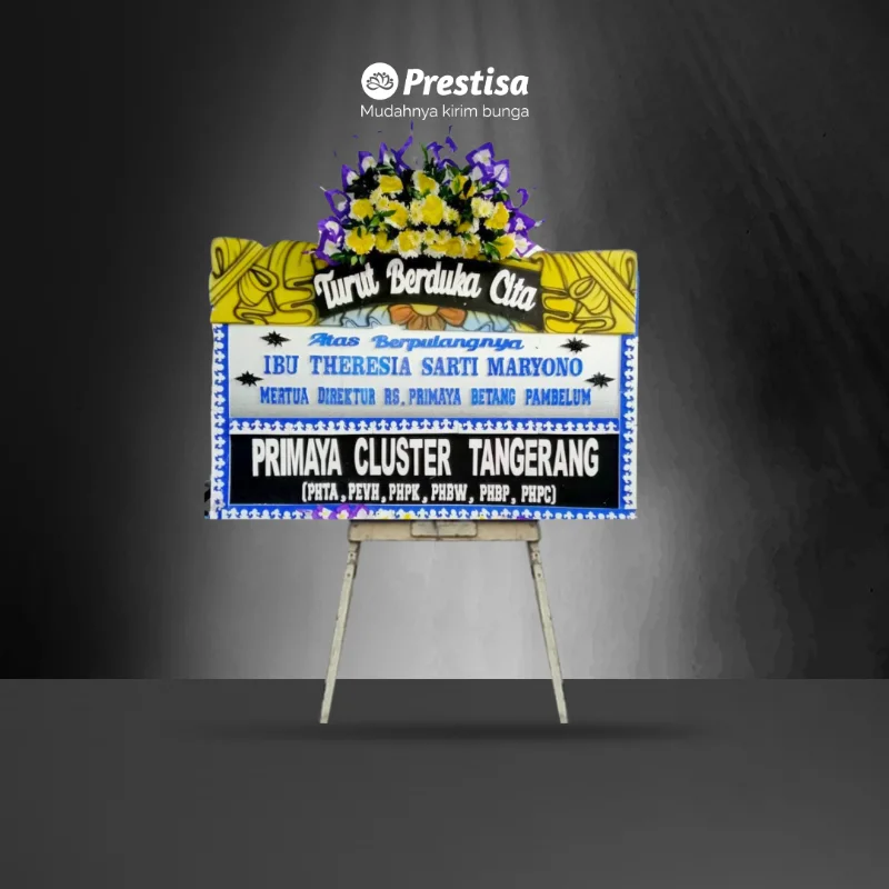 KARANGAN BUNGA PAPAN – DUKACITA – SURAKARTA – KBM – 008