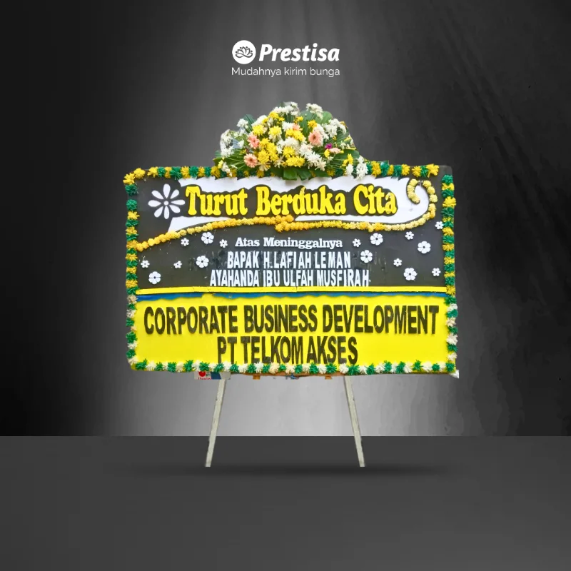 KARANGAN BUNGA PAPAN – DUKACITA – BANDUNG – KBM – 008