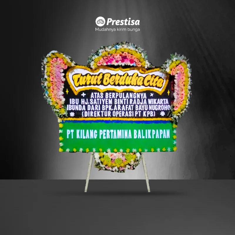 KARANGAN BUNGA PAPAN – DUKACITA – CIKARANG – KBM – 015