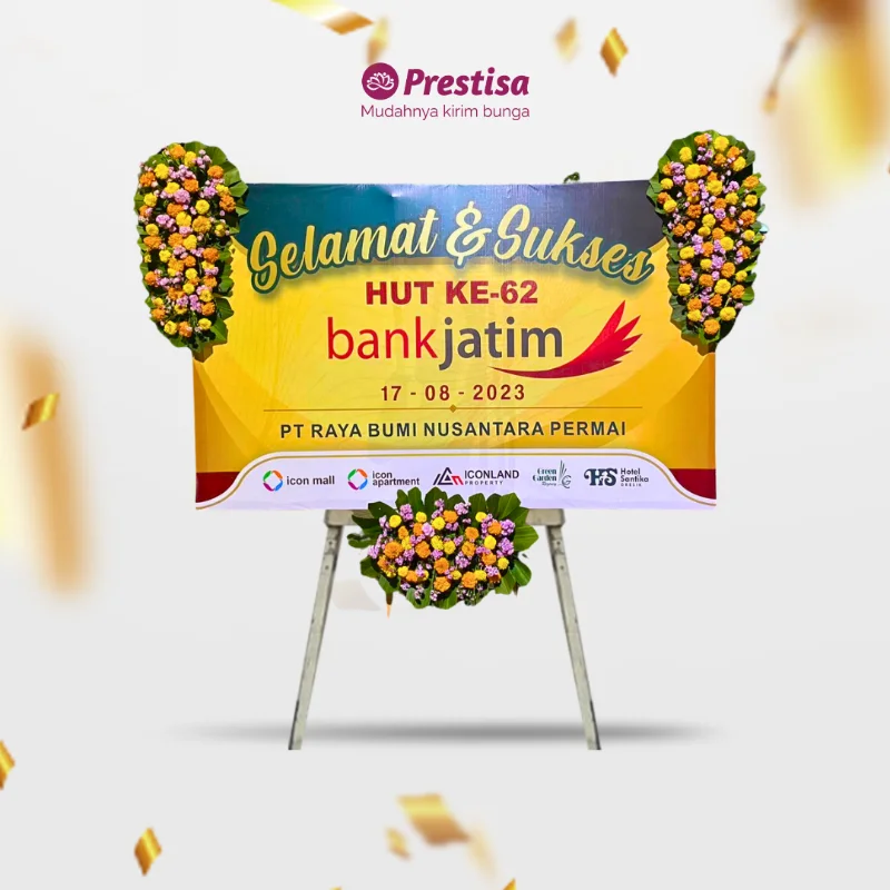 Karangan Bunga Papan – Congratulation – Gresik – KBM – 006