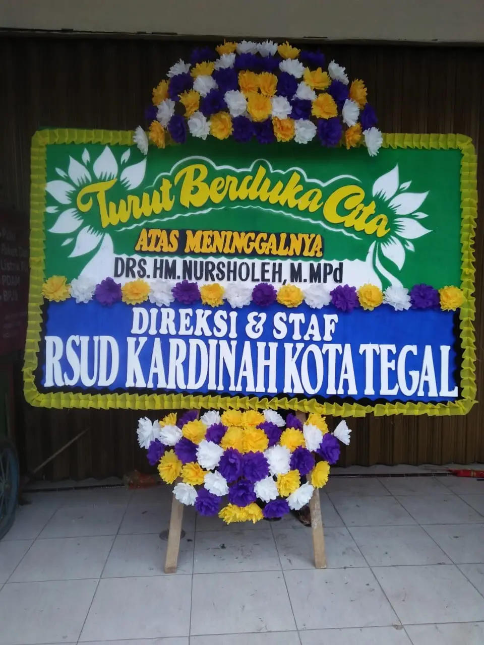 KARANGAN BUNGA PAPAN – DUKA CITA – TEGAL – DISC - 5