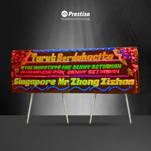 KARANGAN BUNGA PAPAN – DUKA CITA – MEDAN – DISC - 12