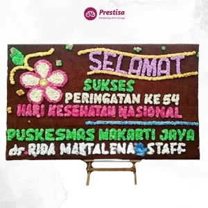 Karangan Bunga Papan Congratulation - single - Pangkal Pinang - 25