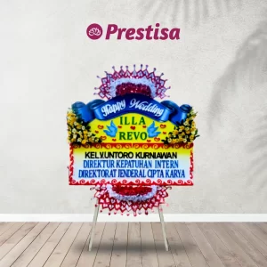 Karangan Bunga Papan Wedding - Semarang - NEW - 013