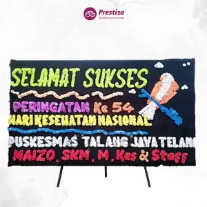 Karangan Bunga Papan Congratulation - Double - Pangkal Pinang - 15