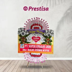 Karangan Bunga Papan Wedding - Semarang - NEW - 016