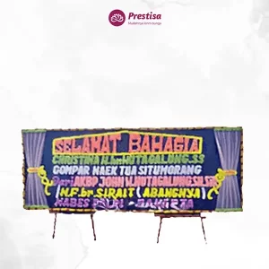 Karangan Bunga Papan Congratulations - Double - Medan - 20