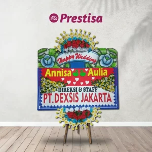 Karangan Bunga Papan Wedding - Semarang - NEW - 019