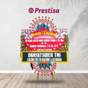 Karangan Bunga Papan Wedding - Semarang - NEW - 021