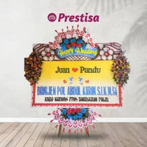Karangan Bunga Papan Wedding - Semarang - NEW - 022