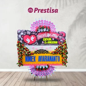 Karangan Bunga Papan Wedding - Semarang - NEW - 024