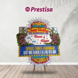 Karangan Bunga Papan Wedding - Semarang - NEW - 029
