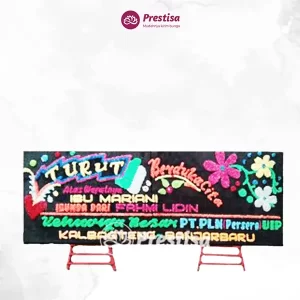 Karangan Bunga Papan Dukacita - Double - Metro - Duka Cita - 20