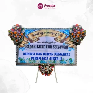 KARANGAN BUNGA PAPAN – DUKACITA – MALANG – PROMO - 014