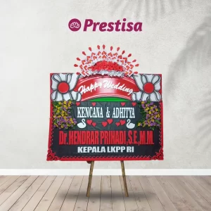 Karangan Bunga Papan Wedding - Semarang - NEW - 006