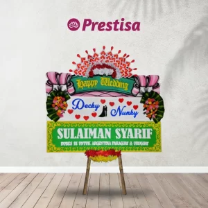 Karangan Bunga Papan Wedding - Semarang - NEW - 005