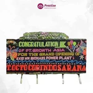 Karangan Bunga Papan Congratulations - Double - Medan - 16