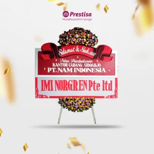 KARANGAN BUNGA PAPAN – CONGRATULATION – SURABAYA – NEW - 22