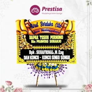 Karangan Bunga Papan Dukacita - Semarang - NEW - 012