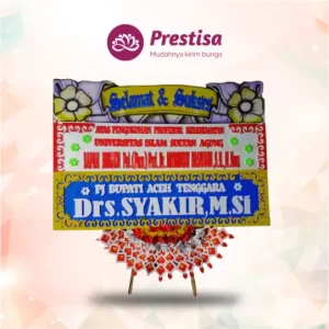 Karangan Bunga Papan Congratulation - Semarang - NEW - 012