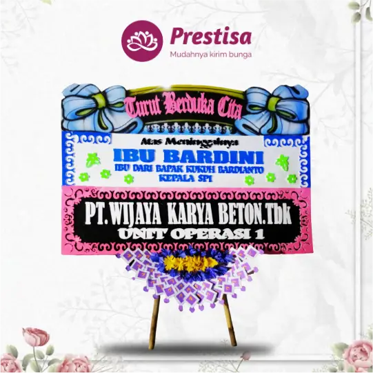 Karangan Bunga Papan Dukacita - Semarang - NEW - 013