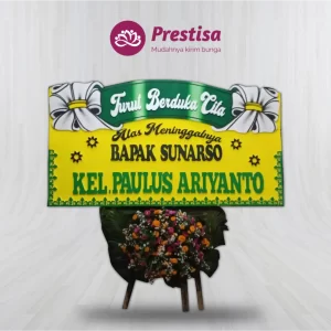 Karangan Bunga Papan Dukacita- Yogyakarta - NEW - 001