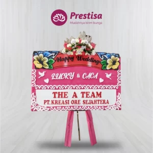 Karangan Bunga Papan Wedding  - Yogyakarta - NEW - 002