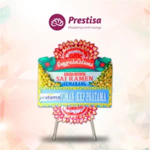 Karangan Bunga Papan Congratulation - Semarang - NEW - 019
