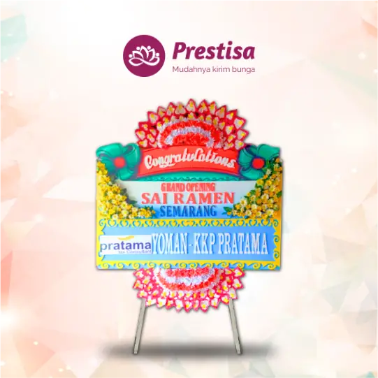 Karangan Bunga Papan Congratulation - Semarang - NEW - 019