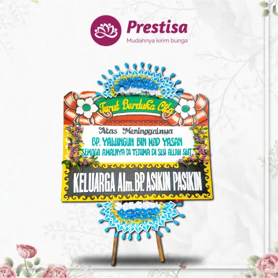 Karangan Bunga Papan Dukacita - Semarang - NEW - 022