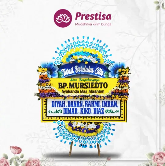 Karangan Bunga Papan Dukacita - Semarang - NEW - 028