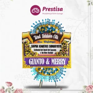 Karangan Bunga Papan Dukacita - Semarang - NEW - 031