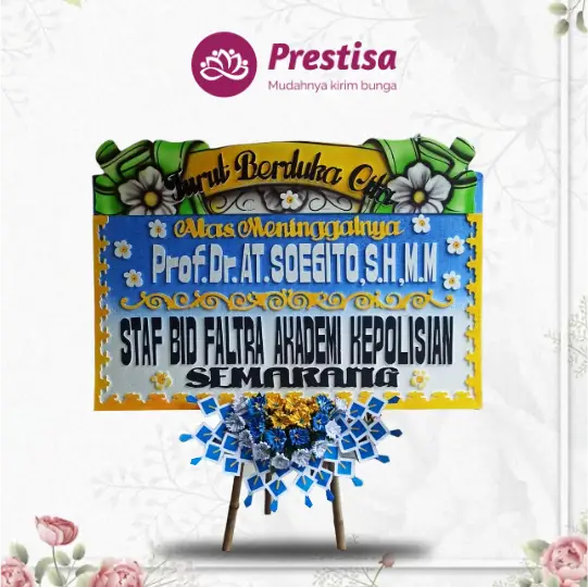 Karangan Bunga Papan Dukacita - Semarang - NEW - 005