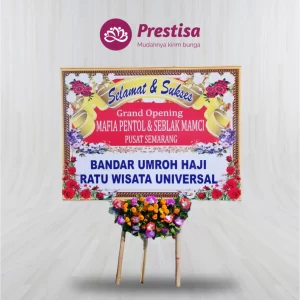 Karangan Bunga Papan Congratulation - Yogyakarta - NEW - 003