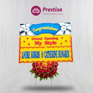 Karangan Bunga Papan Congratulation - Yogyakarta - NEW - 004