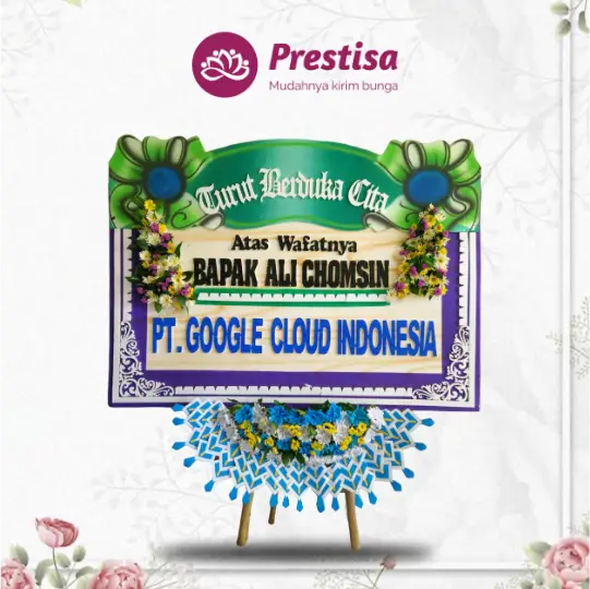 Karangan Bunga Papan Dukacita - Semarang - NEW - 008